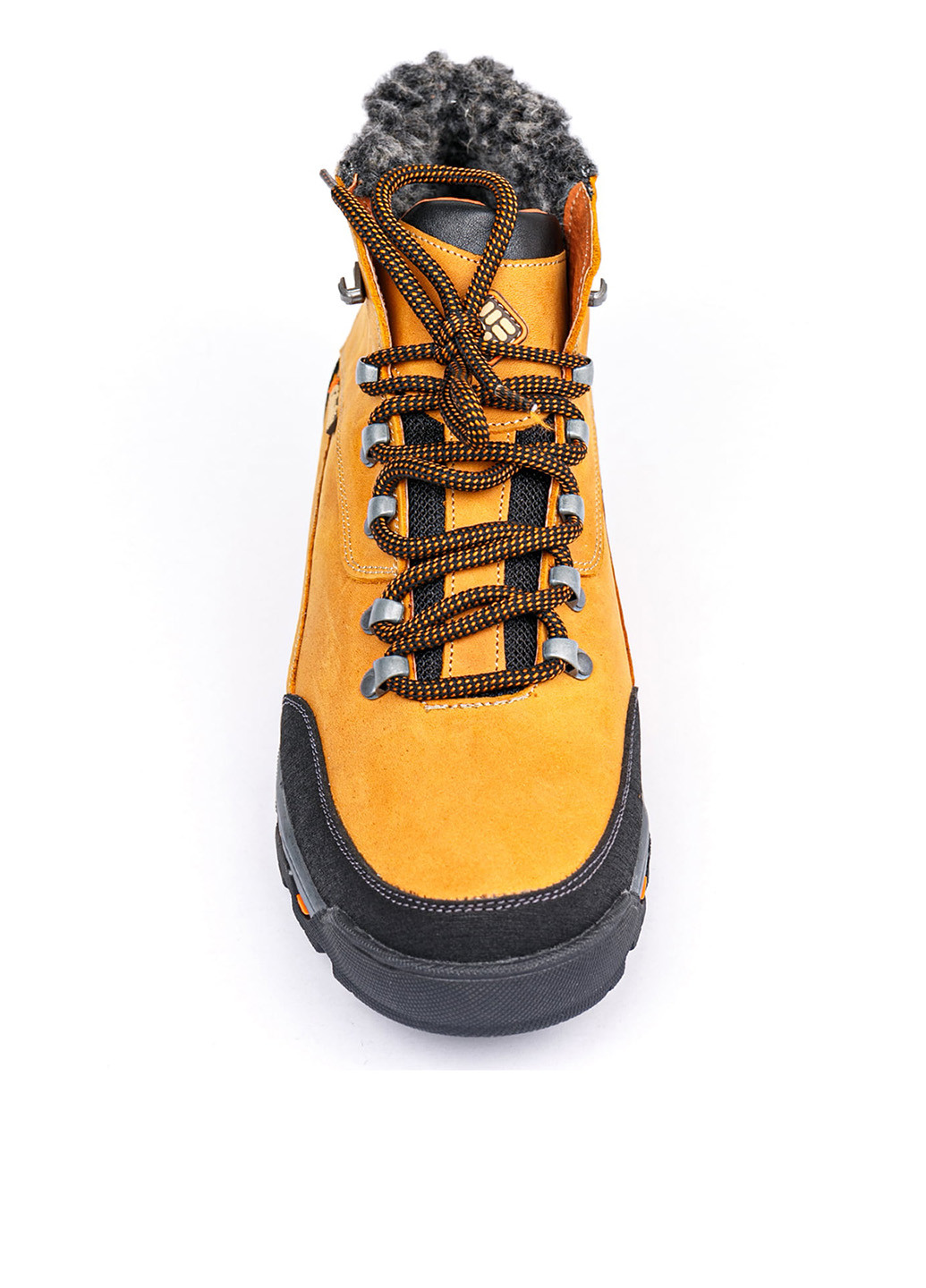 Оранжевые зимние ботинки Levons