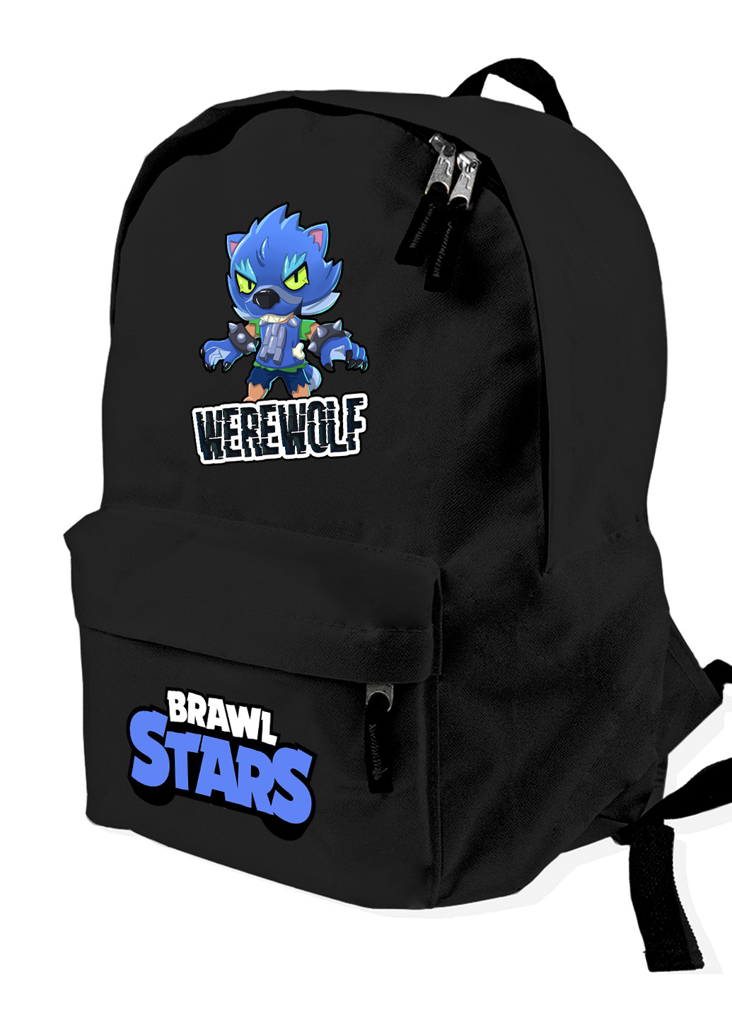 Детский рюкзак Леон Вовк Перевертень Бравл Старс (Leon Wolf Werewolf Brawl Stars) (9263-1014) MobiPrint (217375004)