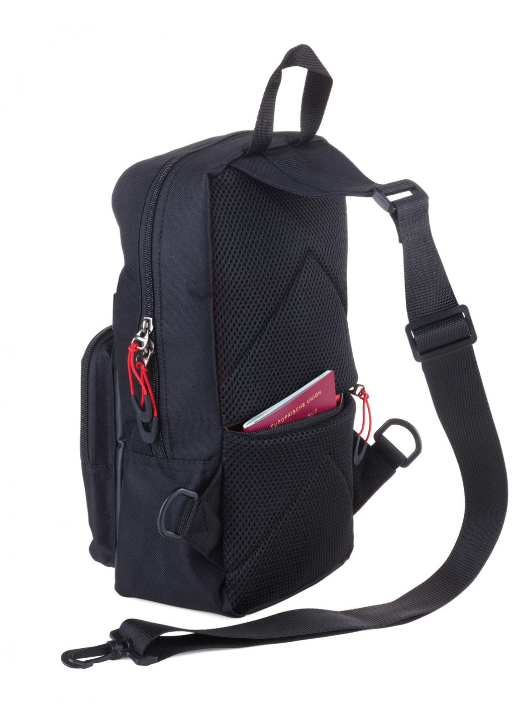 Рюкзак через плечо "" чёрный Troika cross bag (206360700)