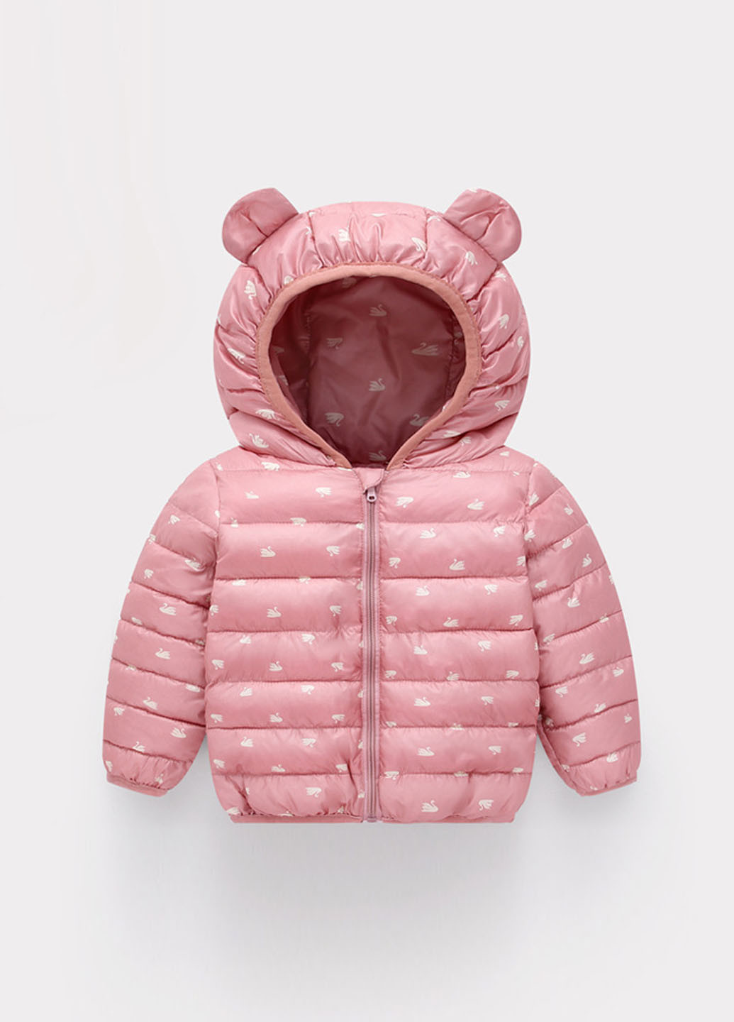 Розовая демисезонная демисезонная куртка No Brand