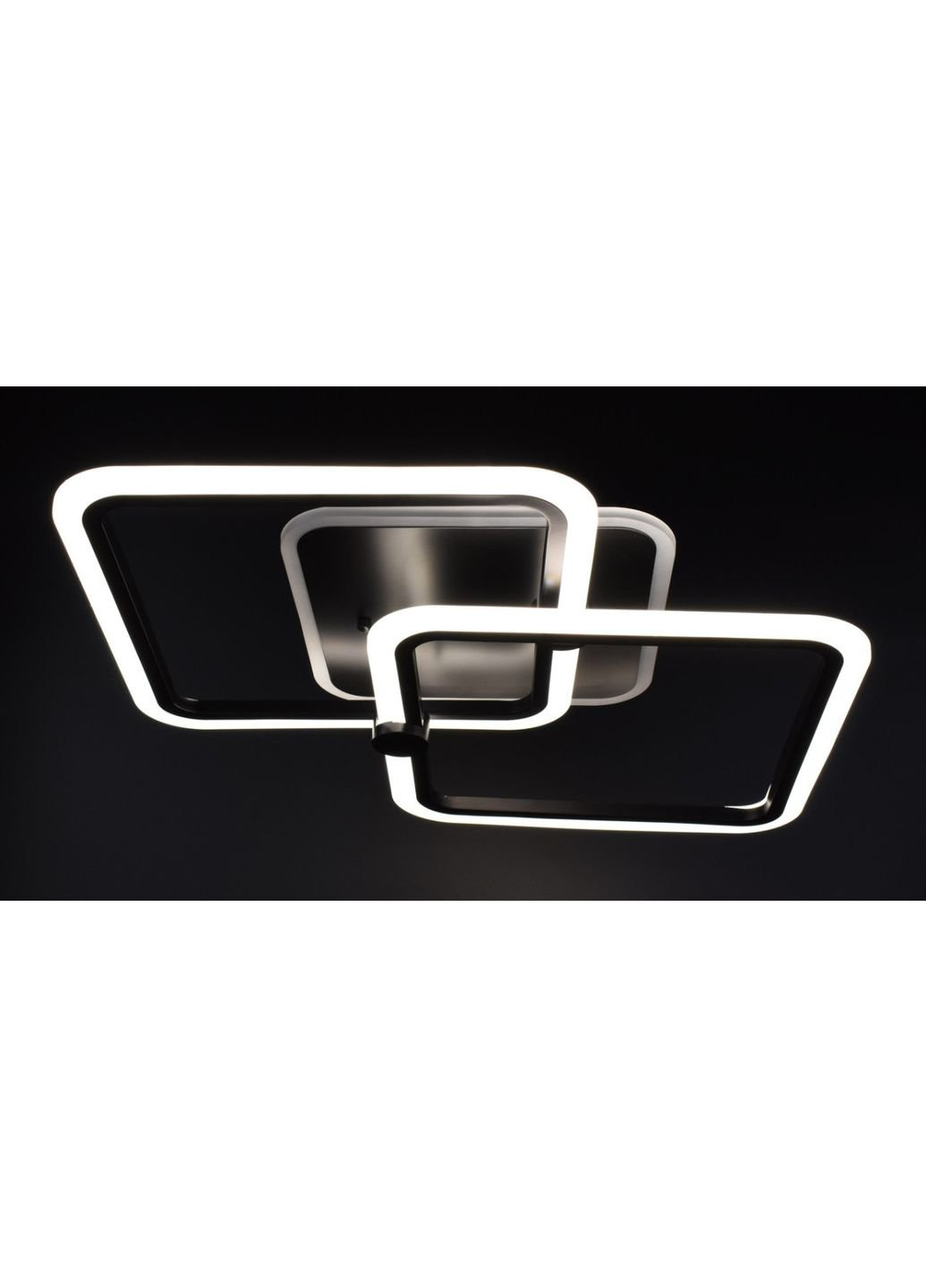 Люстра потолочная LED с пультом A2503/2-RGB-bk Черный 10х41х63 см. Sunnysky (253627229)