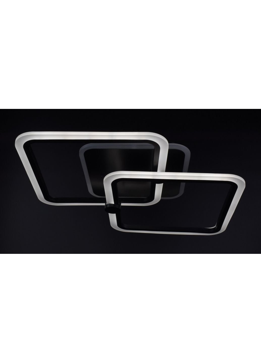 Люстра потолочная LED с пультом A2503/2-RGB-bk Черный 10х41х63 см. Sunnysky (253627229)