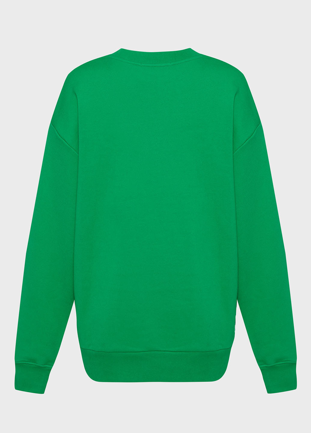 Зеленый свитшот Karl Lagerfeld рисунок без декора (366424883)