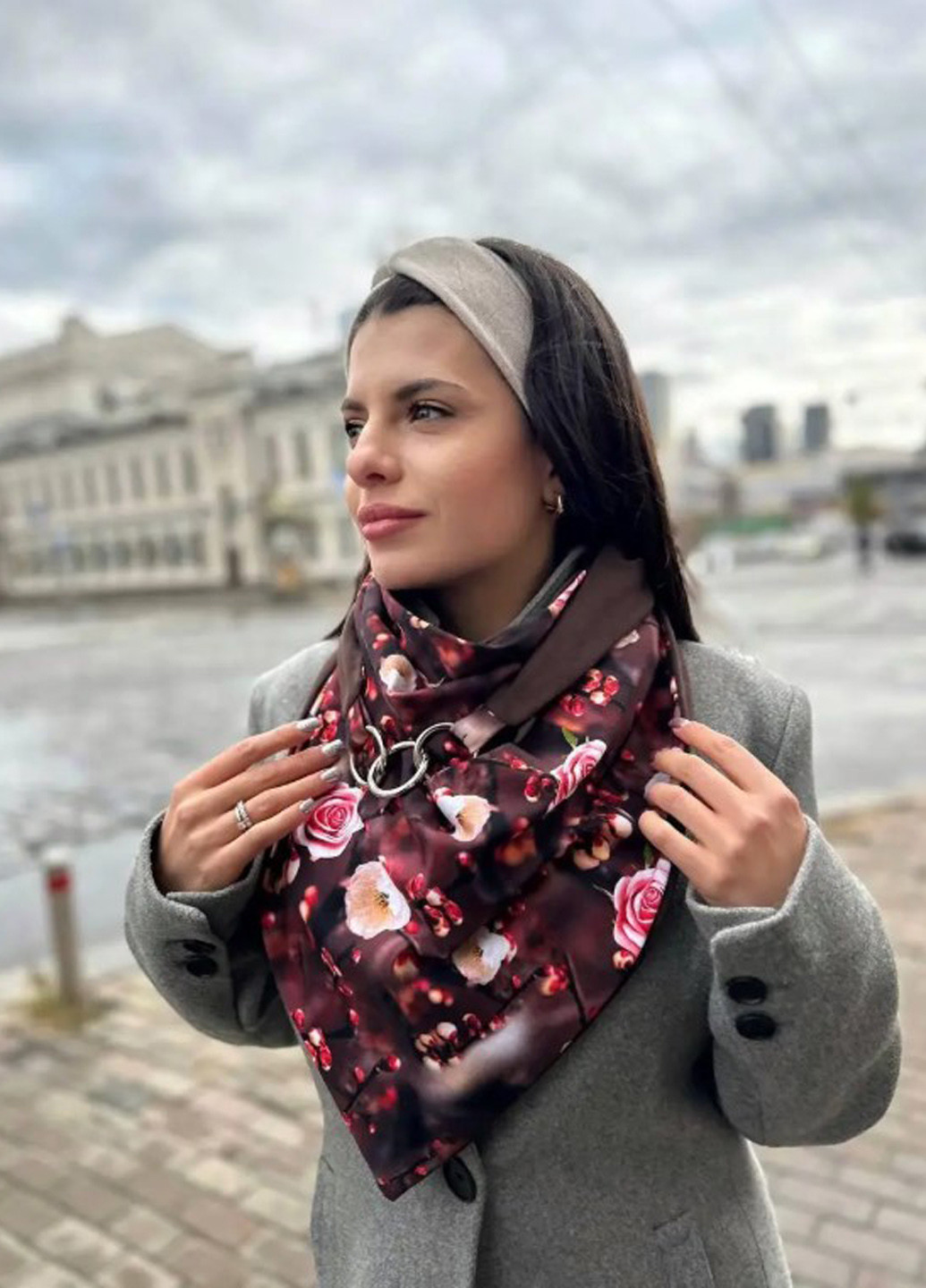 Шарф-снуд двосторонній My Scarf (369094742)