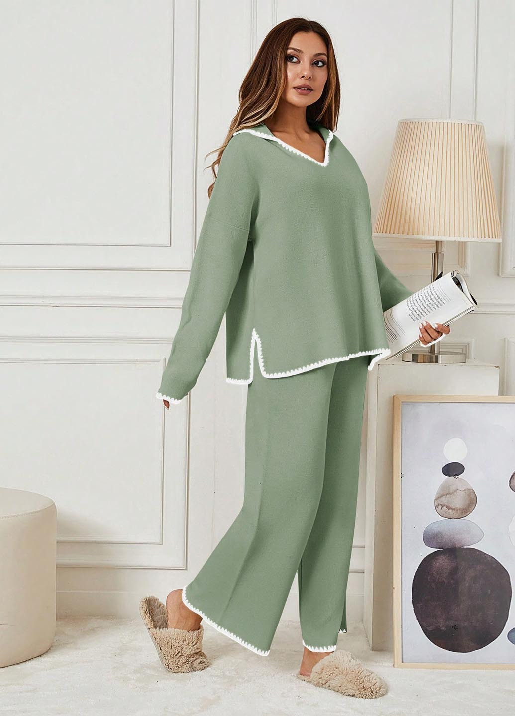 Костюм (свитер, брюки) SHEIN (344466254)