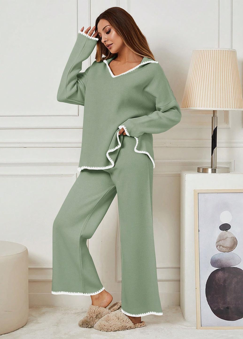 Костюм (свитер, брюки) SHEIN (344466254)