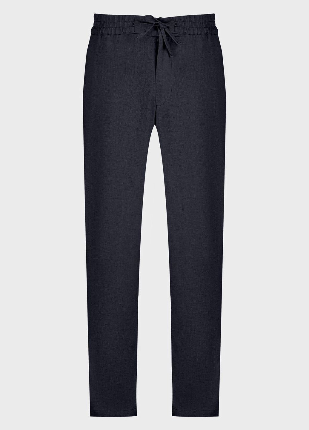 Темно-синие кэжуал летние зауженные брюки PRPY