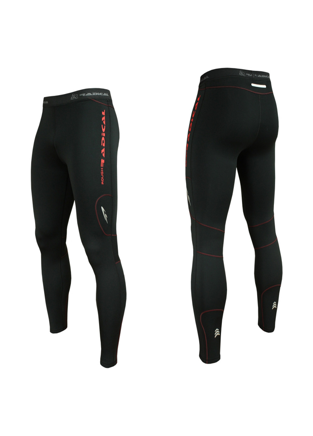 Черные демисезонные леггинсы Skins