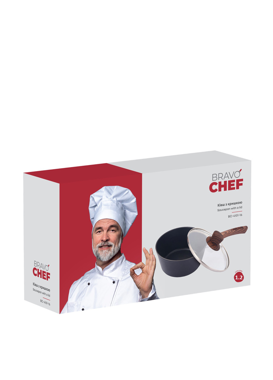 Ковш, 1,2 л Bravo Chef (261332999)
