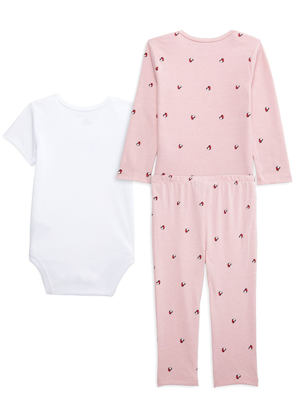 Комбинированный демисезонный комплект (боди 2 шт, леггинсы) Tommy Hilfiger