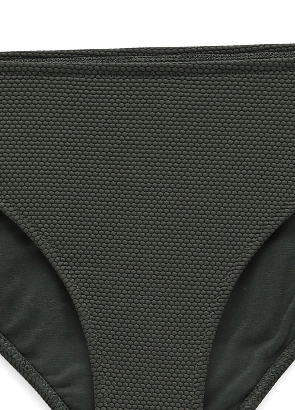 Оливковые (хаки) купальные трусики-плавки однотонные C&A