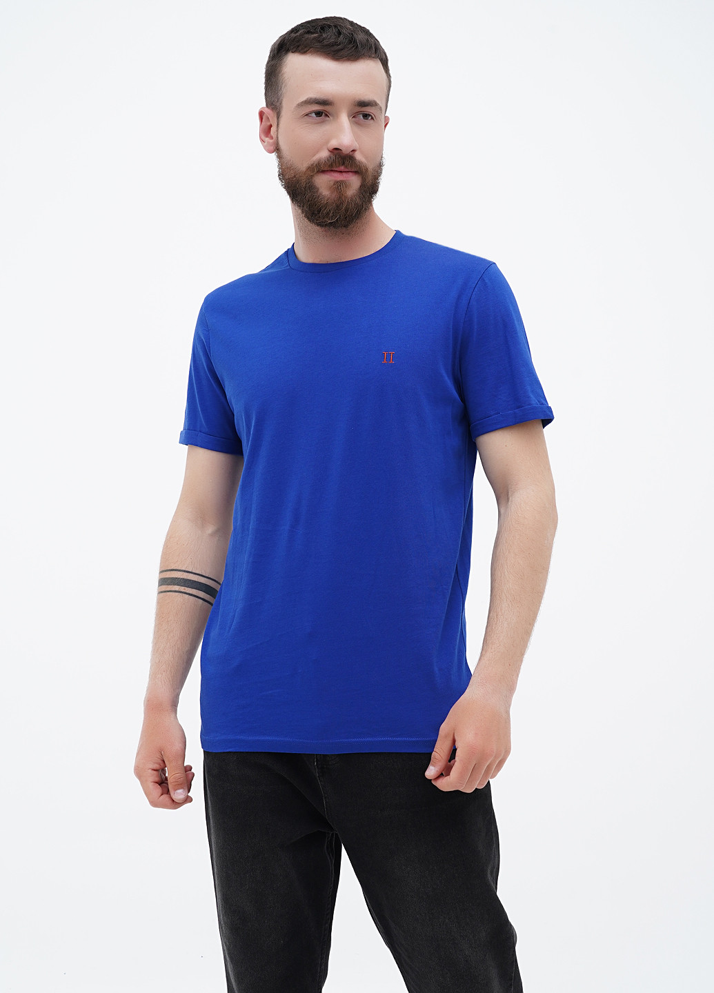 Синяя футболка Les Deux