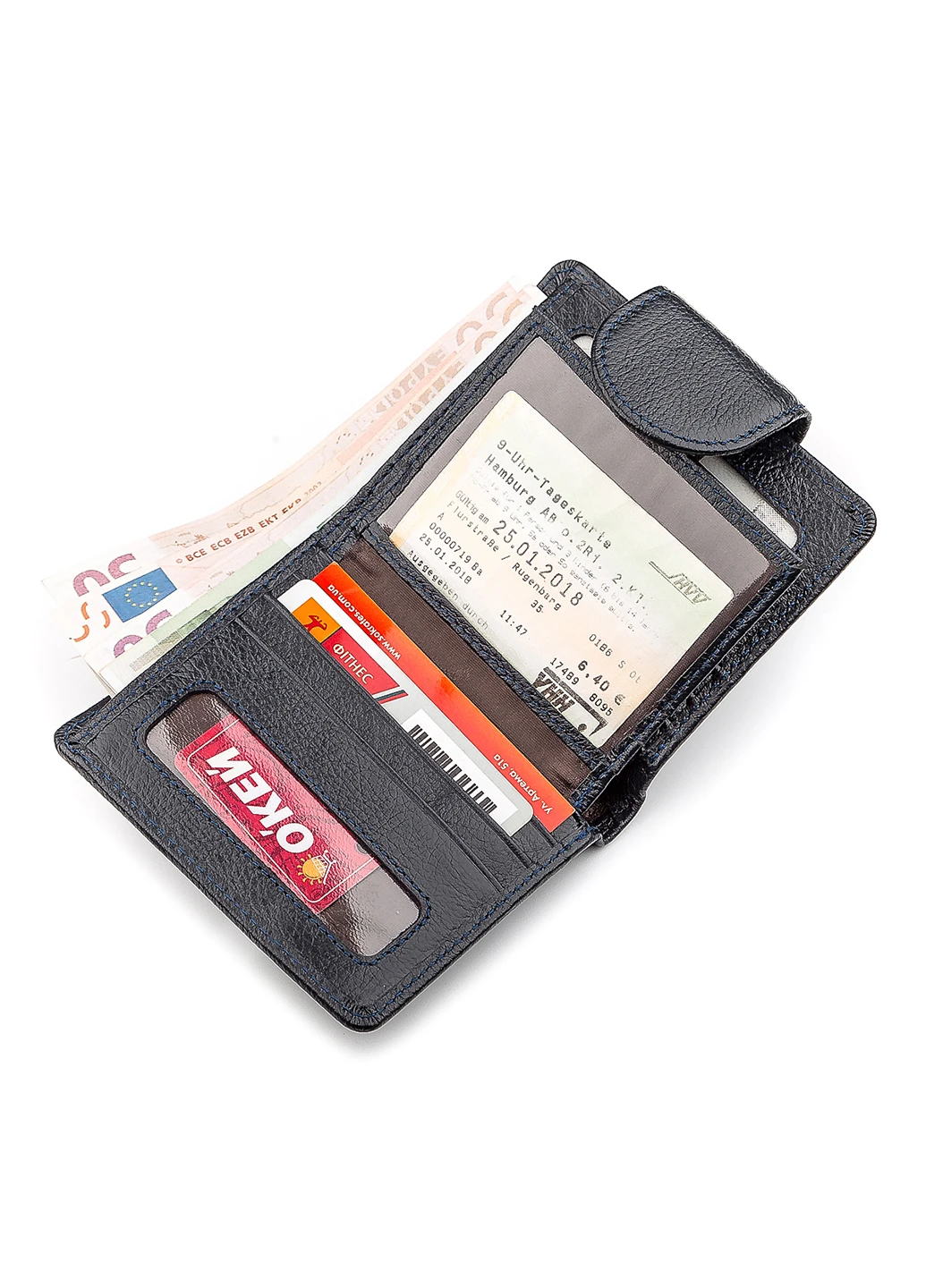Женский кожаный кошелек 9,5х11х3 см st leather (252128022)