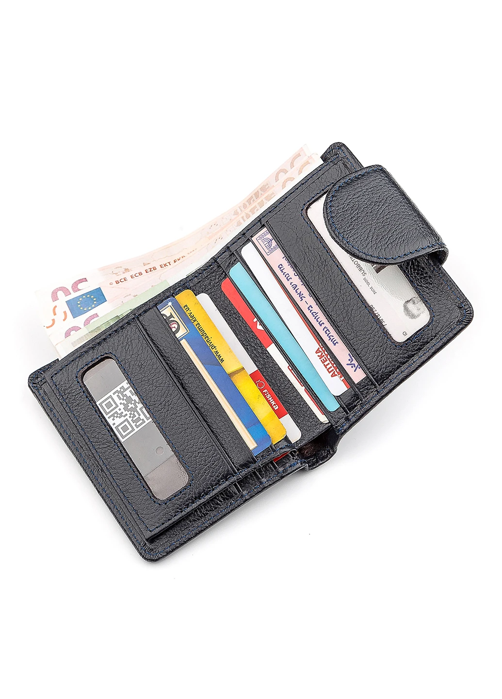 Женский кожаный кошелек 9,5х11х3 см st leather (252128022)