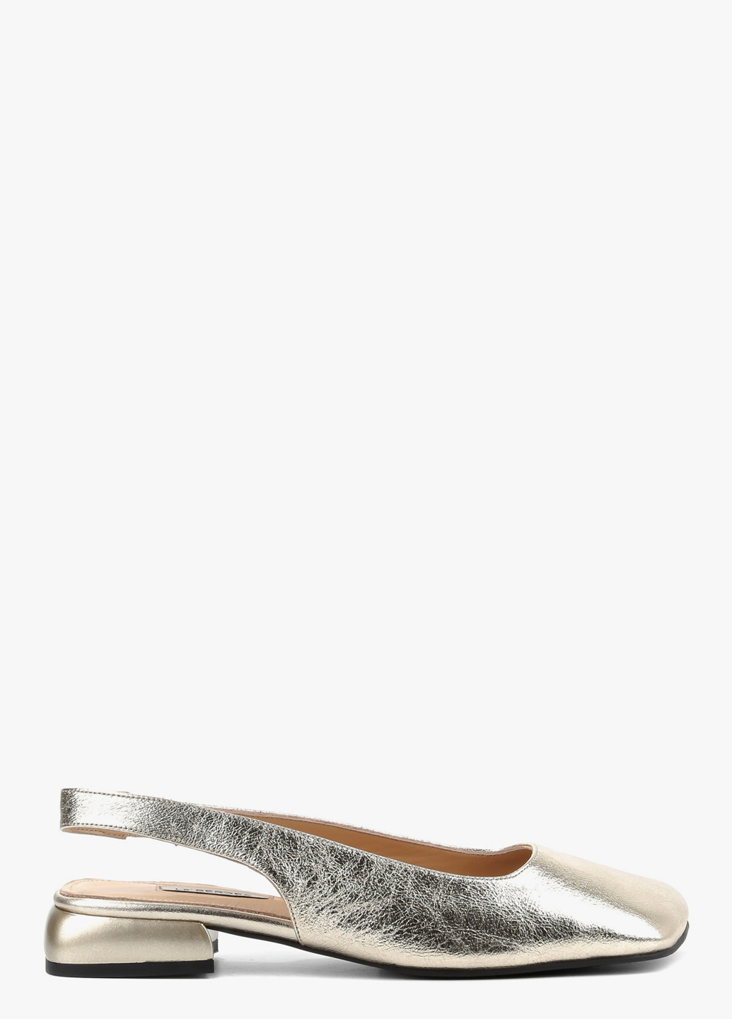 Le'BERDES Туфлі слінгбекі золотий з натуральна шкіра, україна — демісезон (328003899)