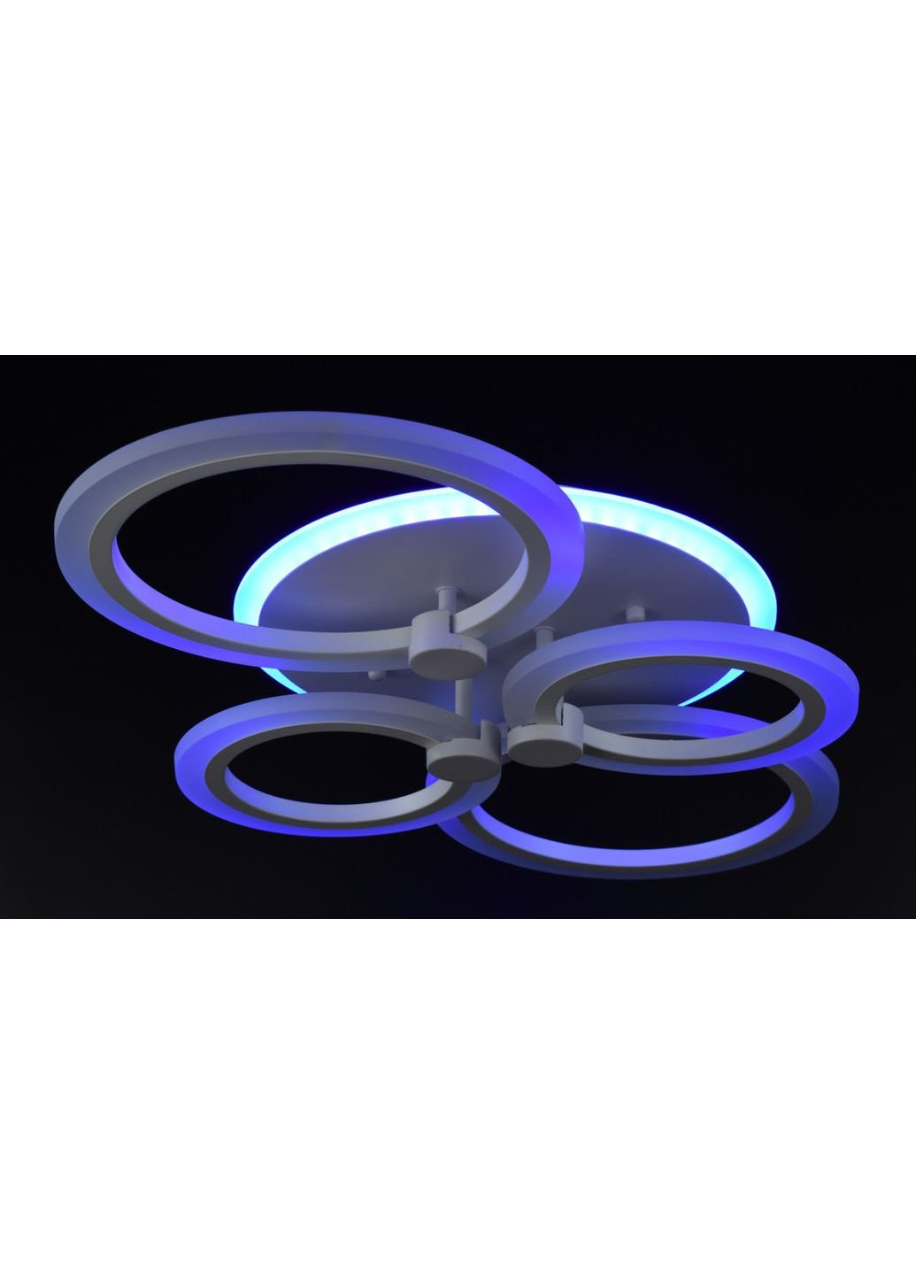 Люстра потолочная LED A2374/2+2-RGB-wh Белый 10х39х61 см. Sunnysky (253527821)