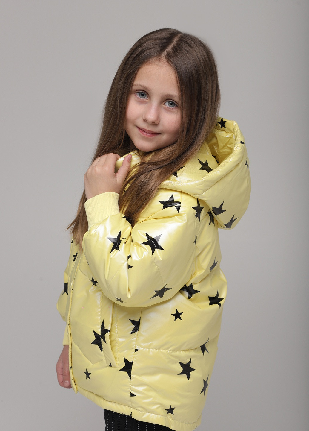 Жовта зимня куртка XZKAMI