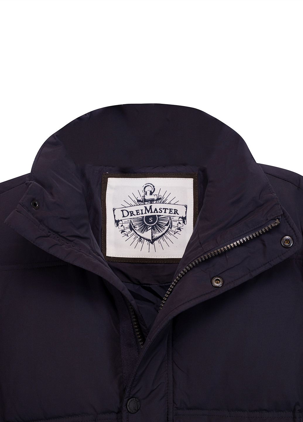 Темно-синя зимня куртка Dreimaster