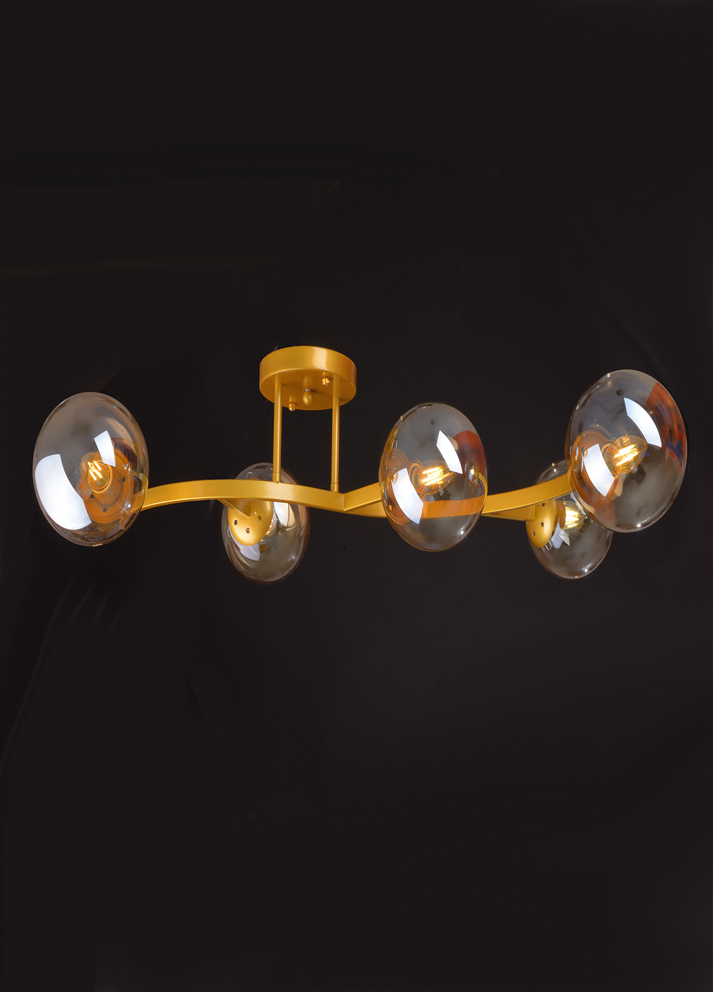 Потолочная люстра BR-01 643C/5 E27 G Brille (251891726)