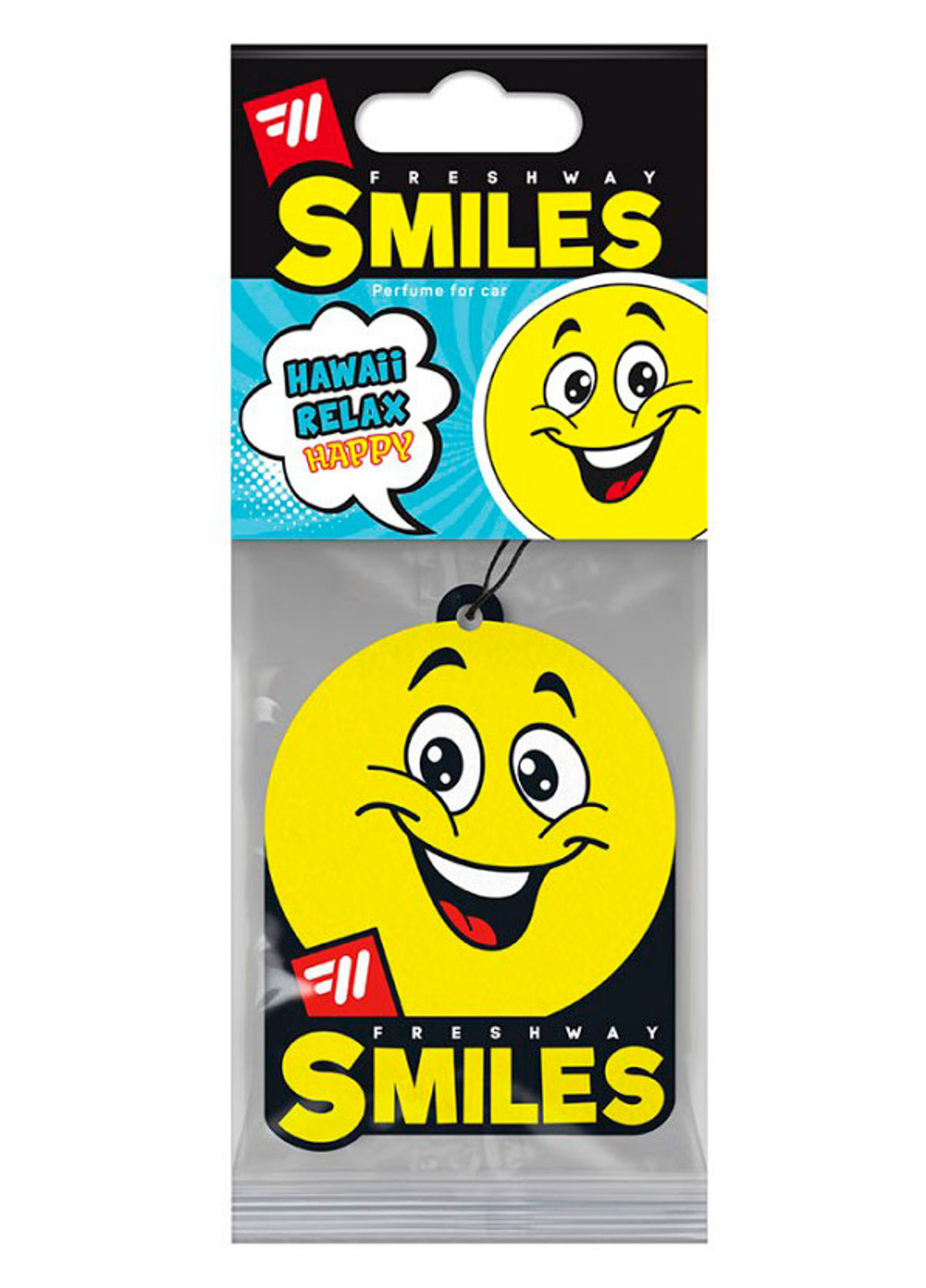 Автомобильный ароматизатор на зеркало заднего вида Smiles Hawaii Relax Fresh Way (220025755)