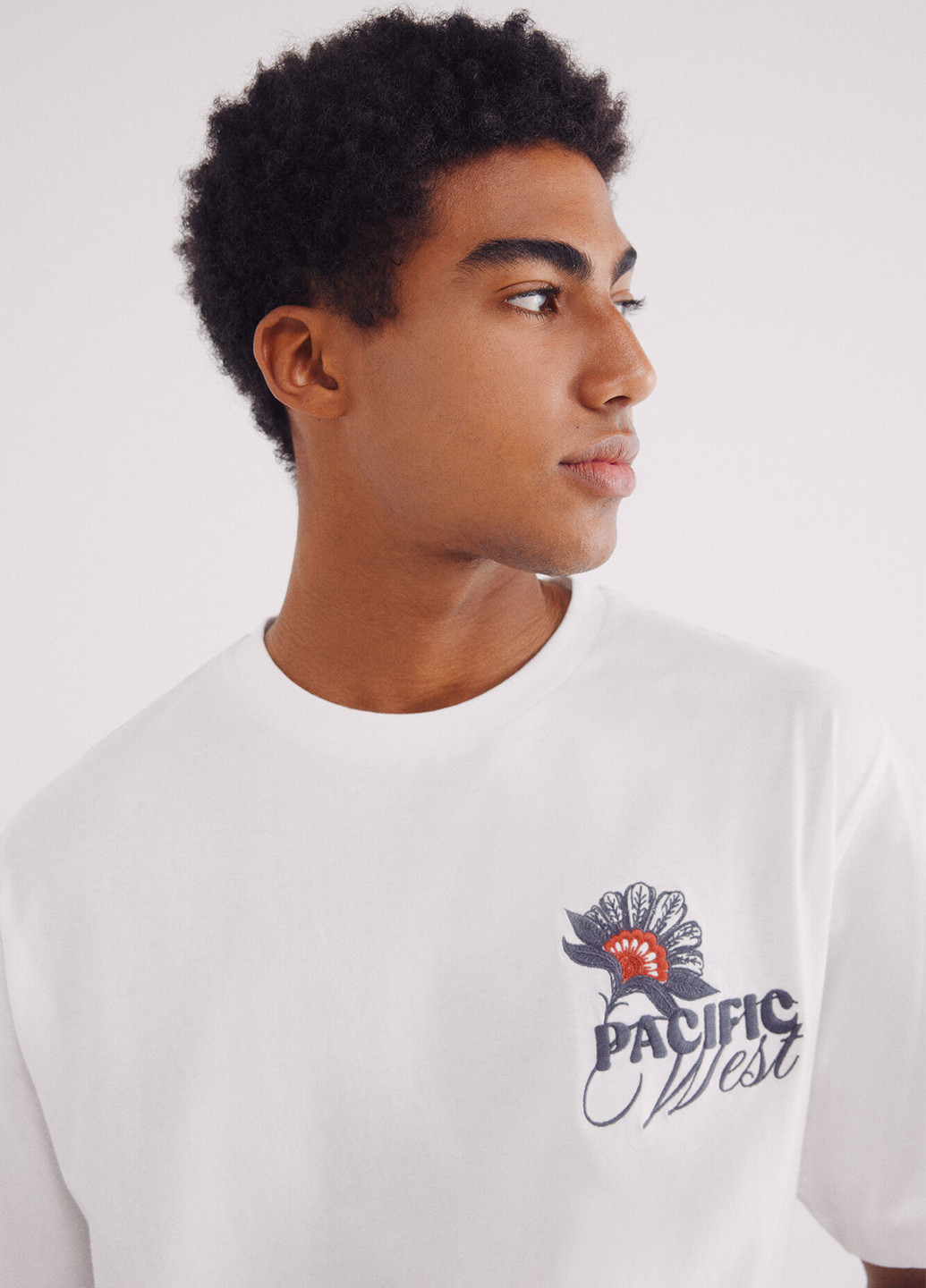 Біла футболка Springfield