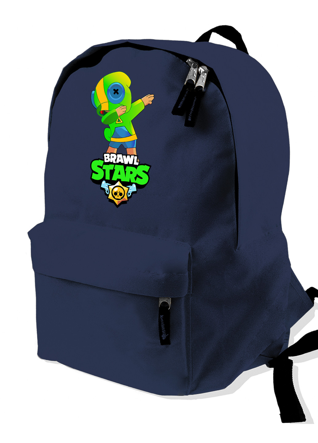 Детский рюкзак Зеленый Леон Бравл Старс (Green Leon Brawl Stars) (9263-1705) MobiPrint (217075377)