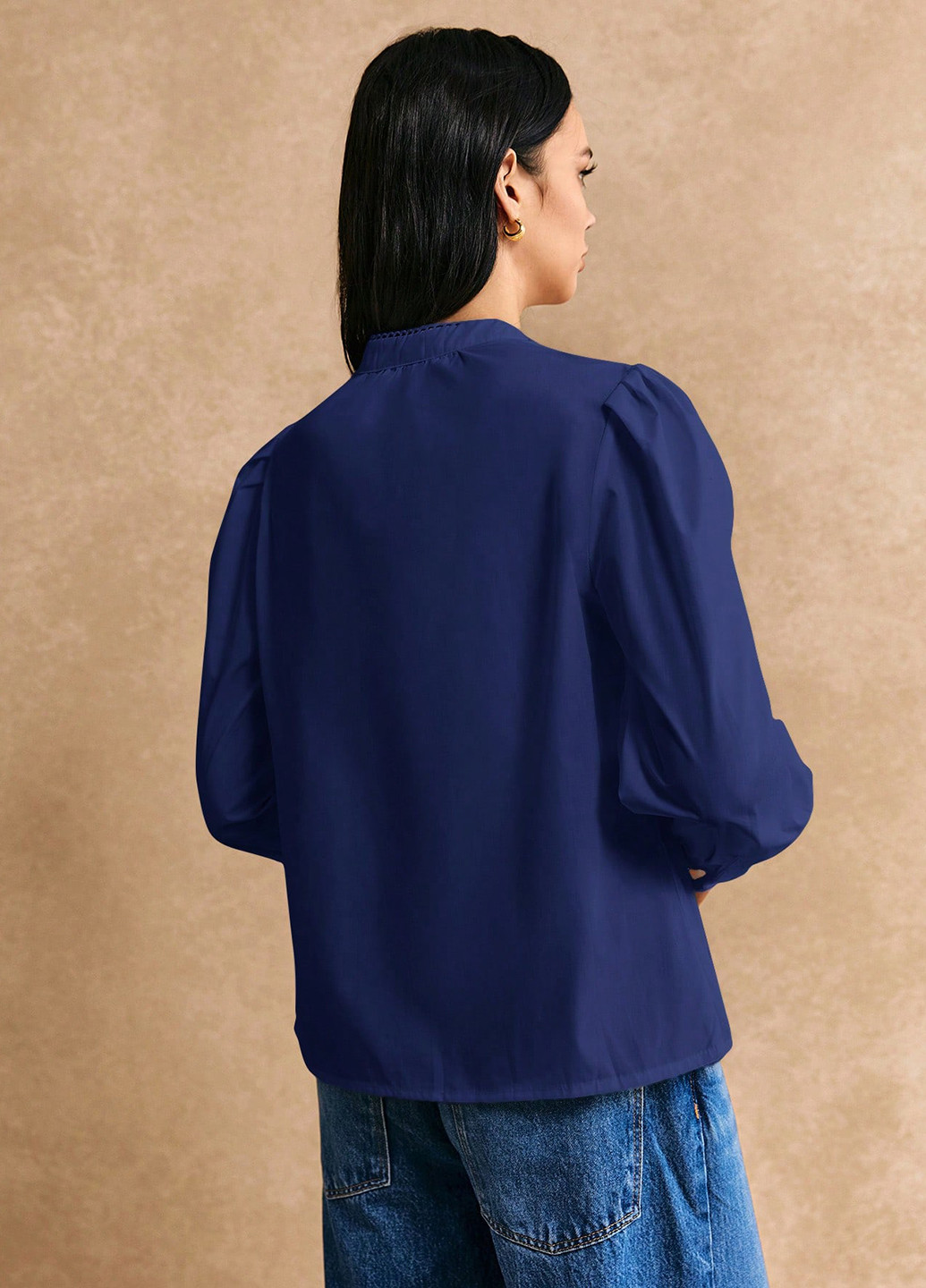 Синяя блуза SHEIN