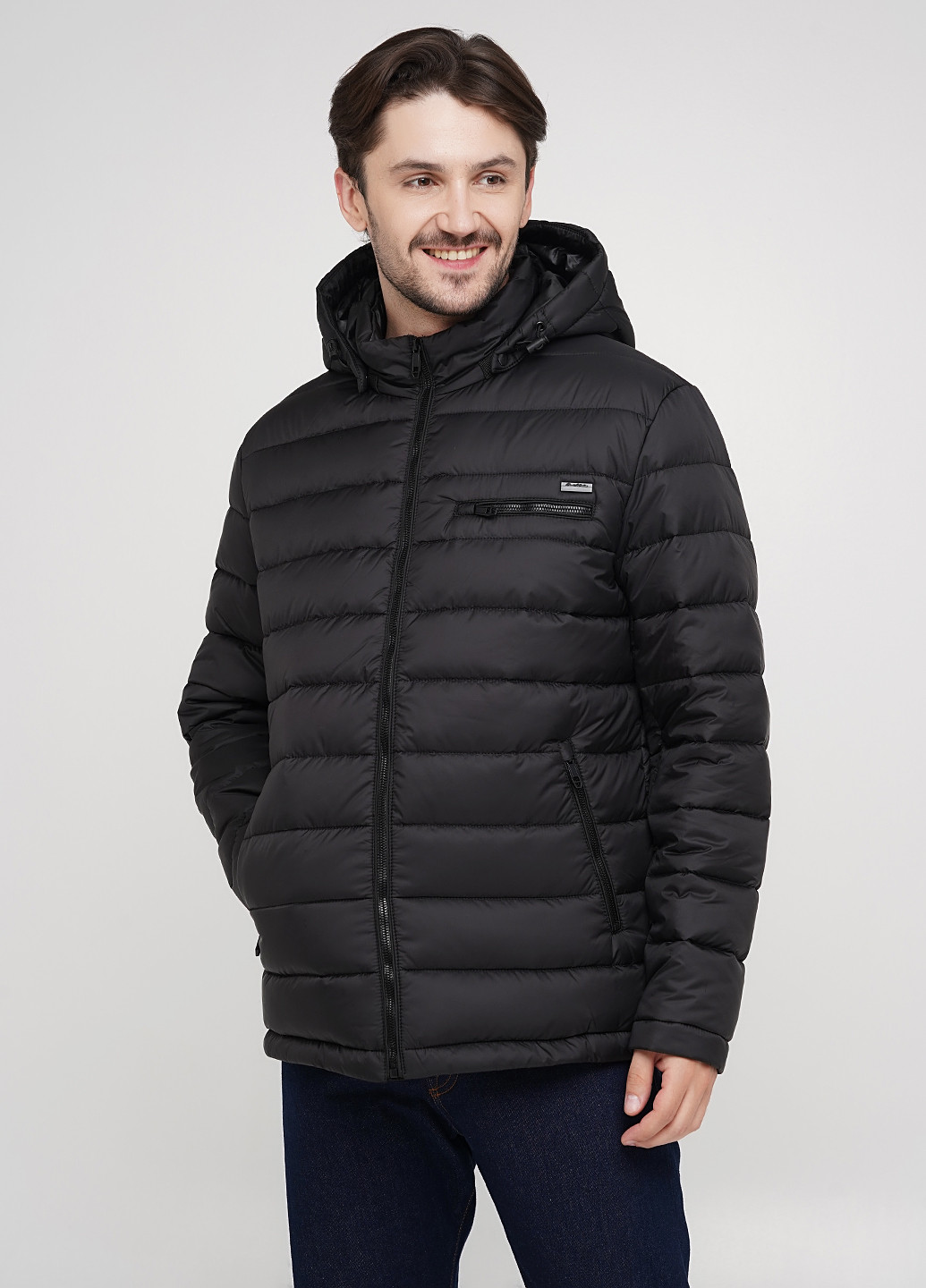 Чорна зимня куртка Danstar