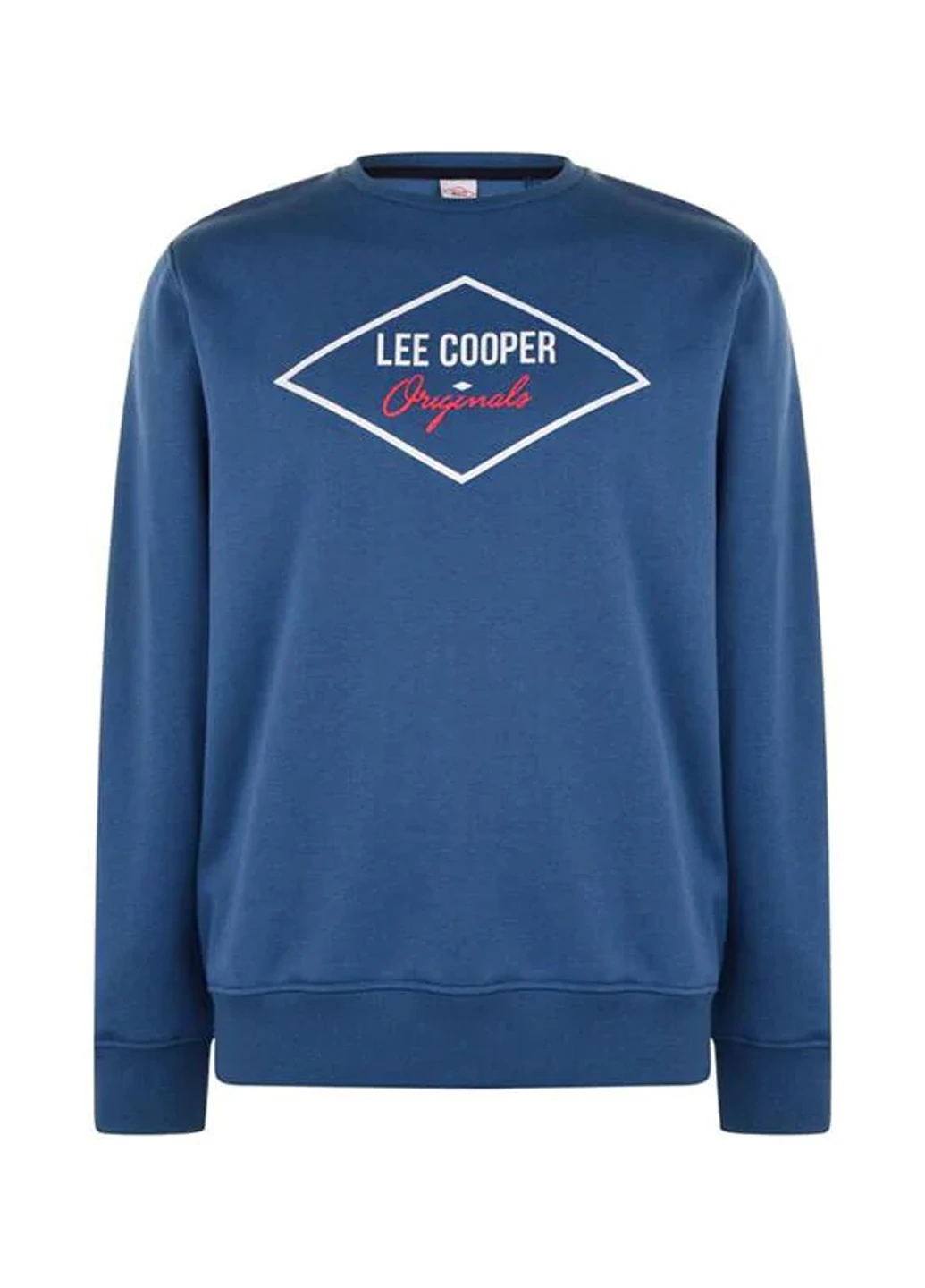 Блакитний світшот Lee Cooper однотонний (229255547)
