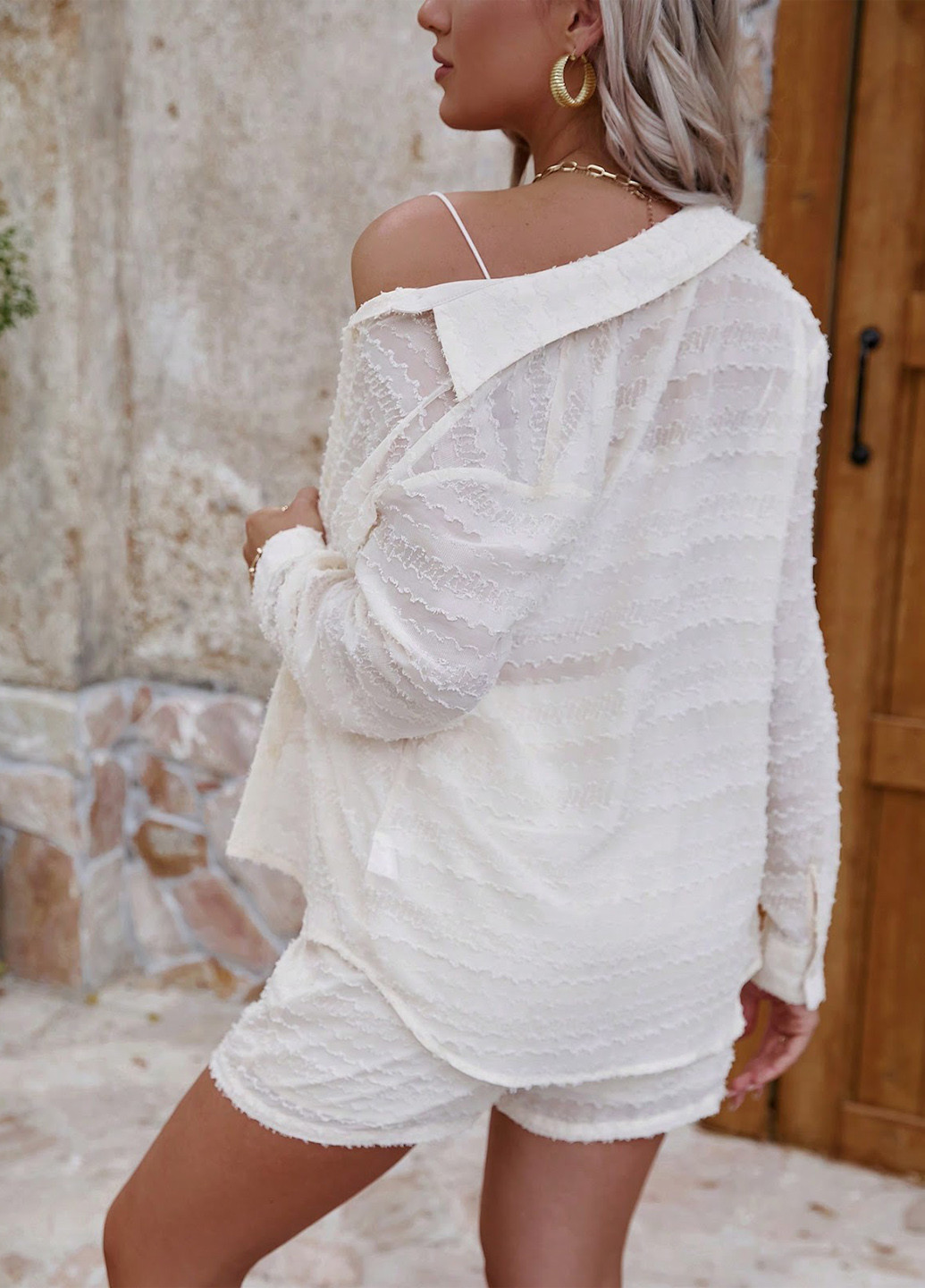 Костюм (сорочка, шорти) SHEIN (329533248)