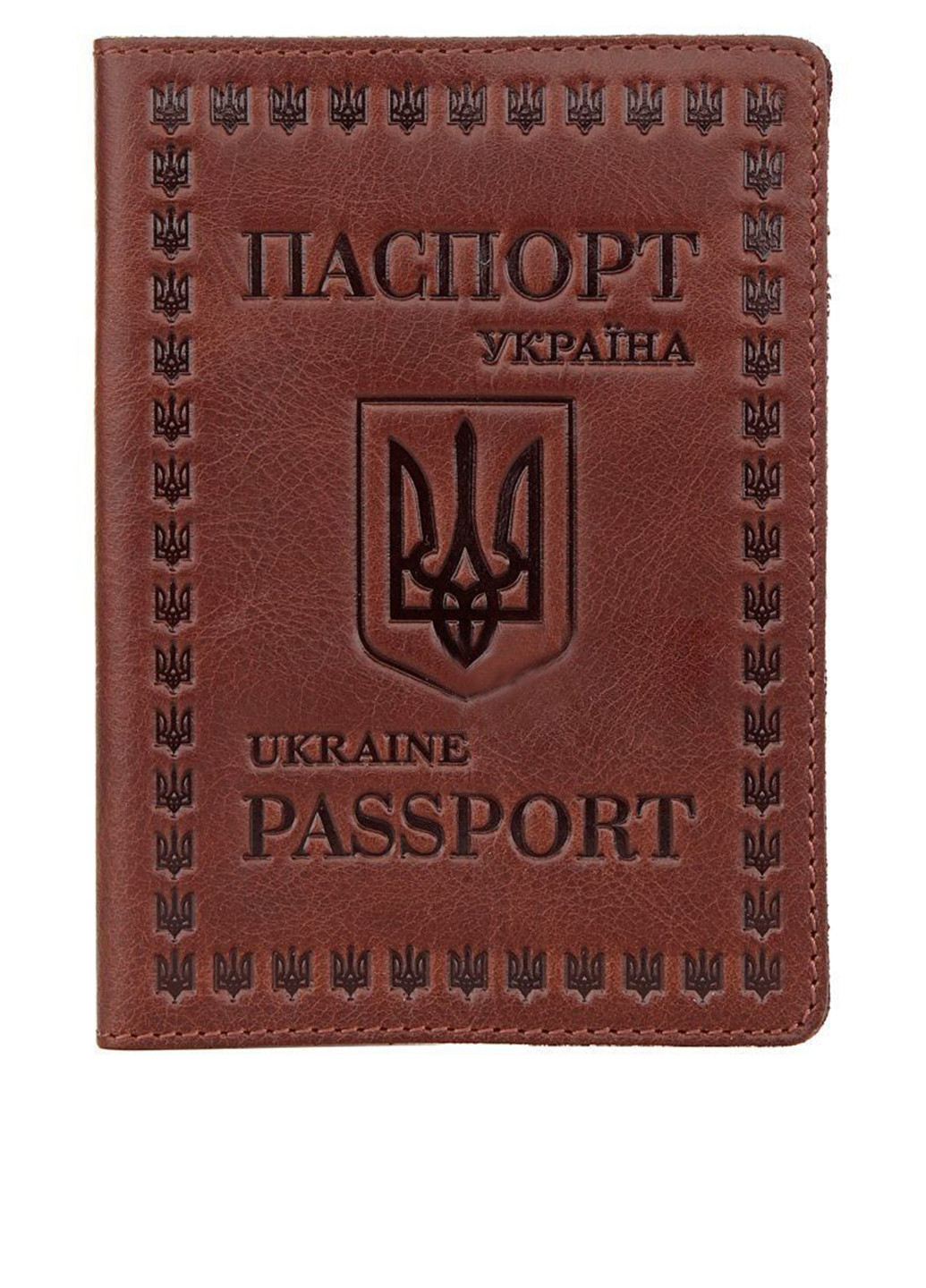 Обложка на паспорт Shvigel коричневые кэжуалы