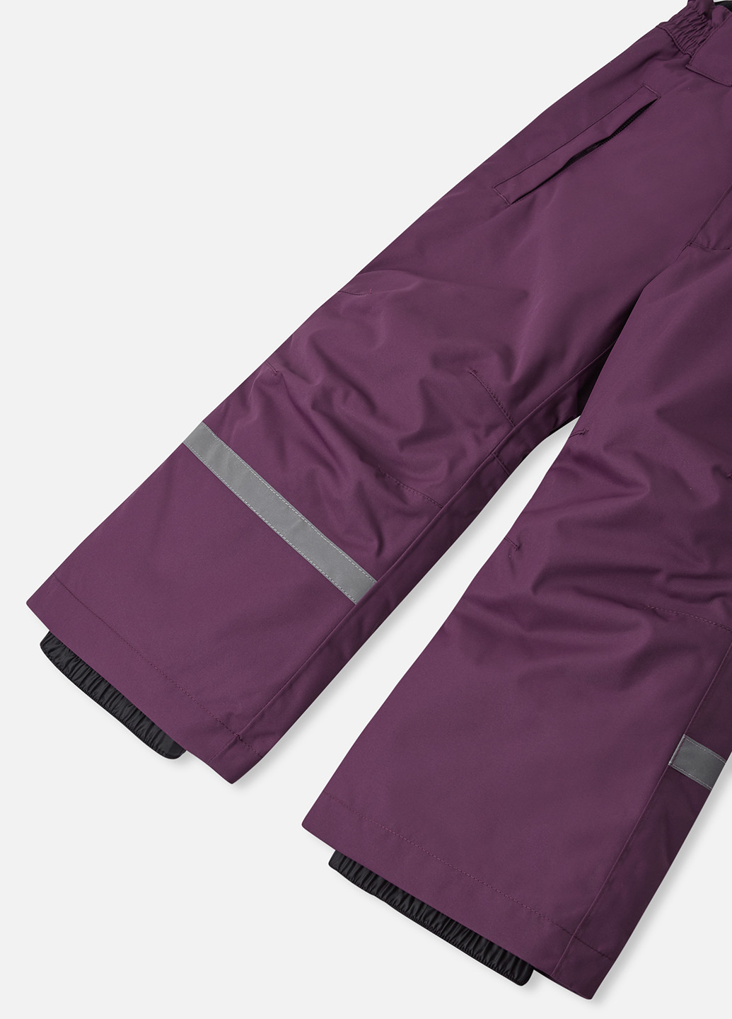 Темно-бордовые спортивные зимние брюки Reima
