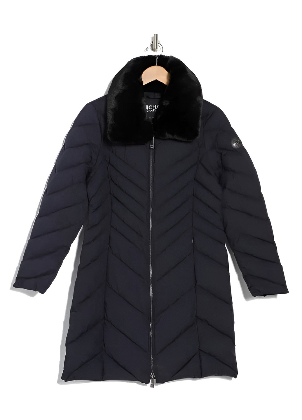 Синяя зимняя куртка Michael Kors