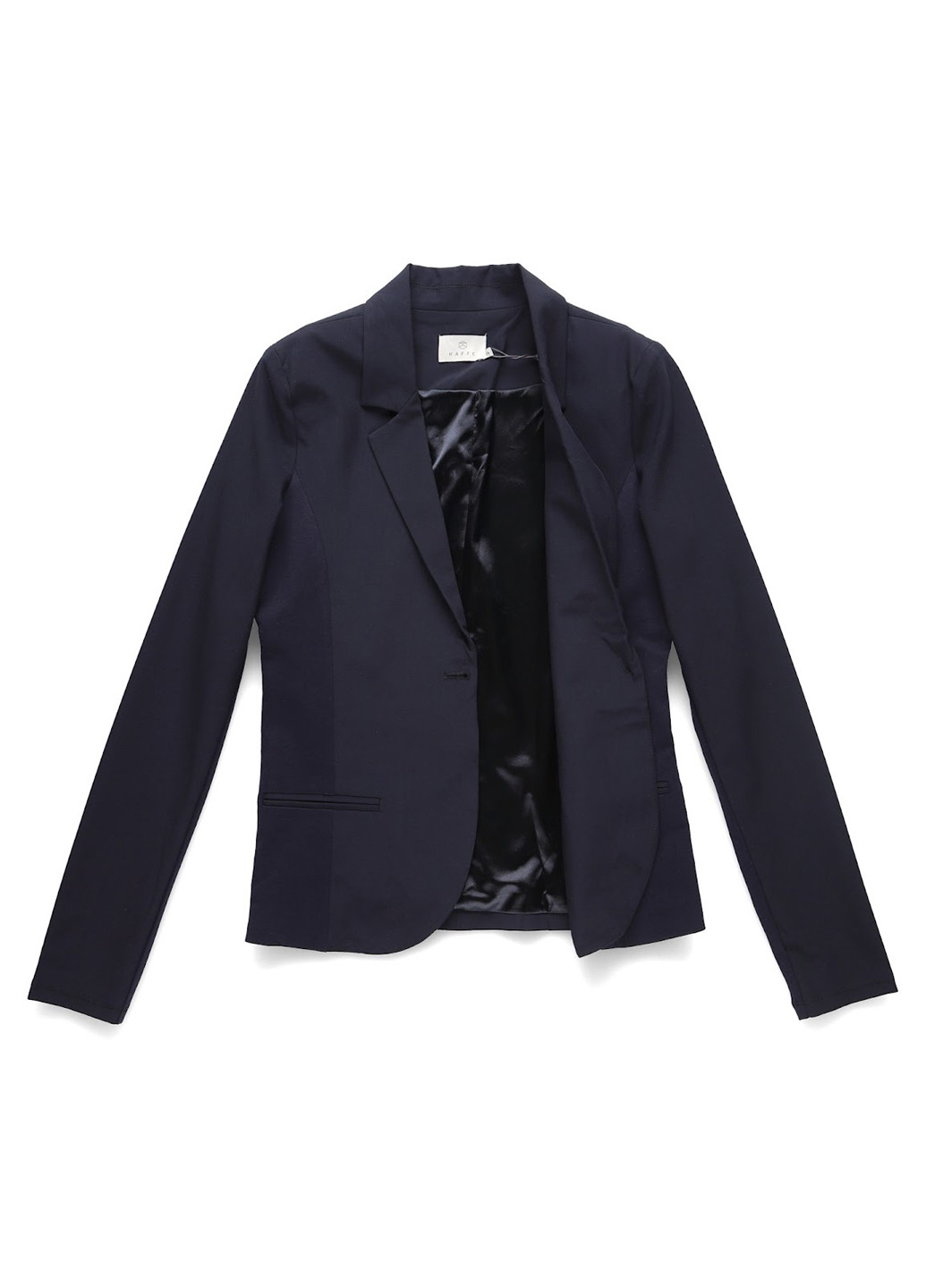 Темно-синий женский жакет Kaffe однотонный - демисезонный