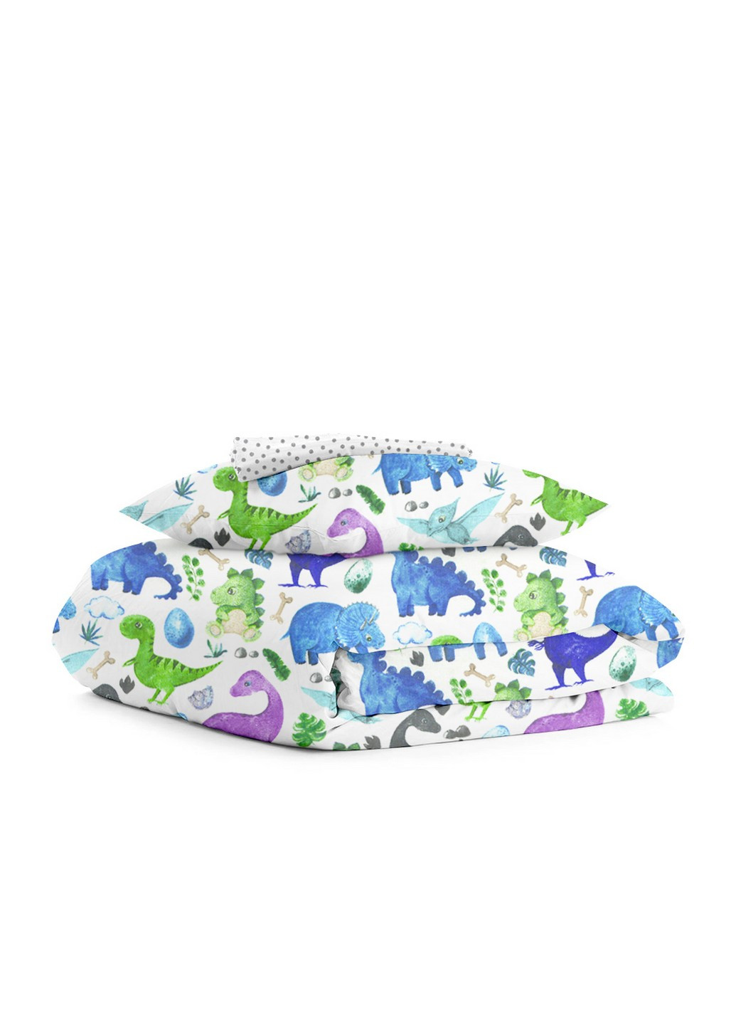 Комплект детского постельного белья DINO COLOR GREY BLOTS Cosas (251110851)