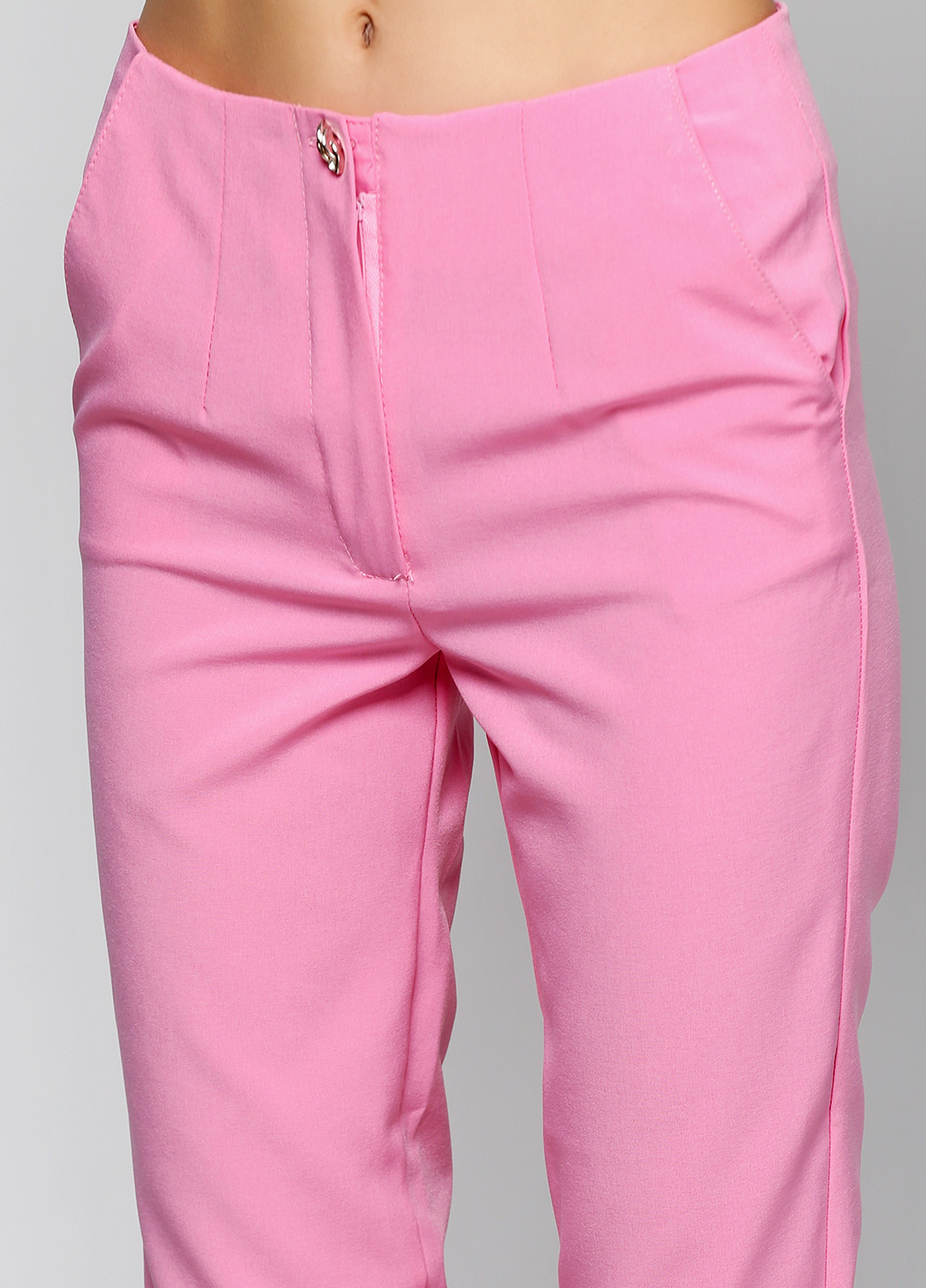 Розовые кэжуал летние зауженные брюки Gator