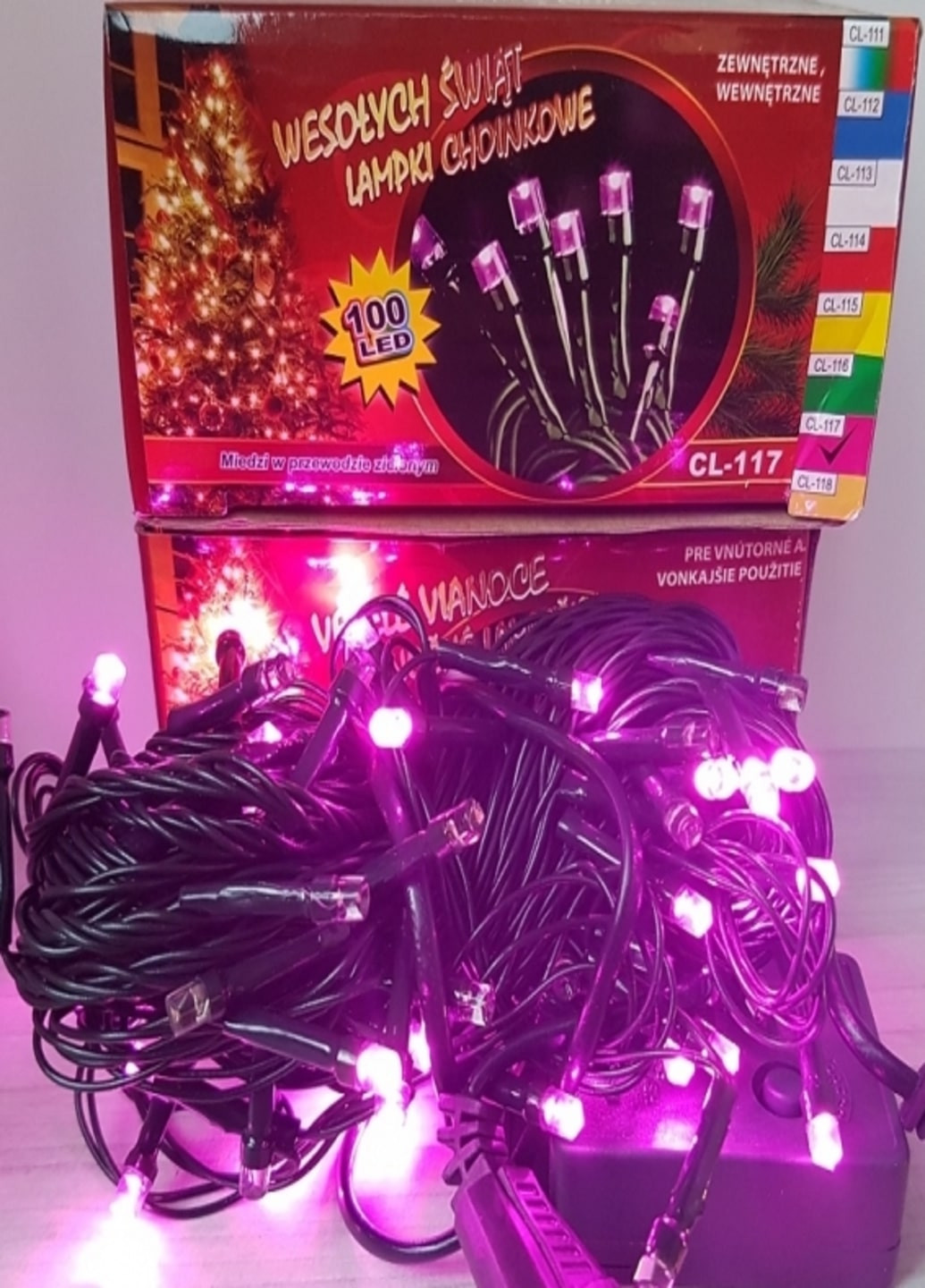 Світлодіодна гірлянда LED 100 Рожева 6м з контролером (61687946) Francesco Marconi (201693095)