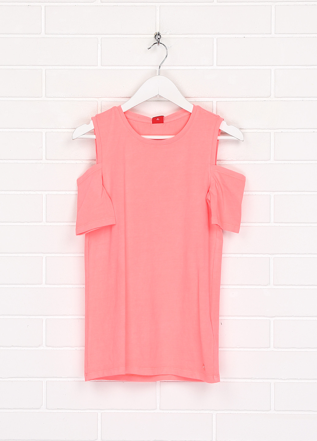 Кислотно-рожева літня футболка S.Oliver