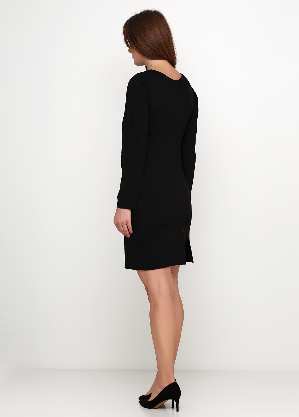 Черное кэжуал платье Rinascimento однотонное