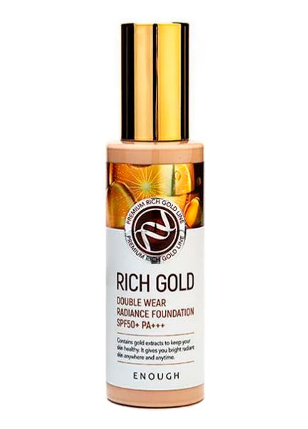 Тональный крем Rich Gold Double Wear Radiance Foundation SPF50+ PA+ №21 ENOUGH (190885733)