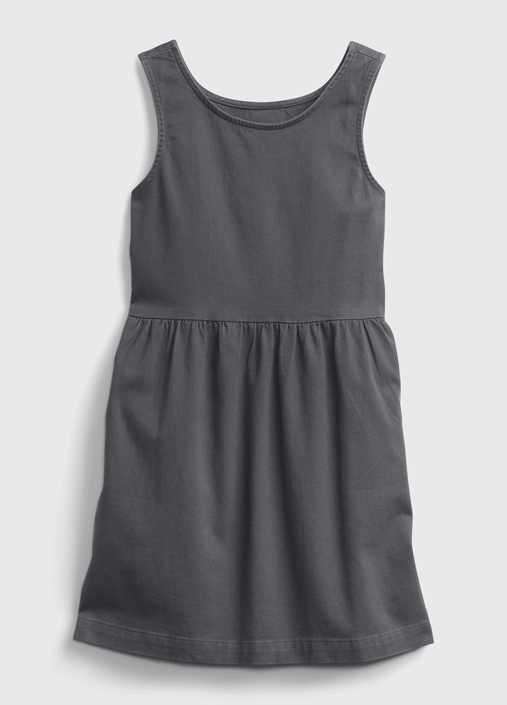 Тёмно-серое платье Gap (254798352)