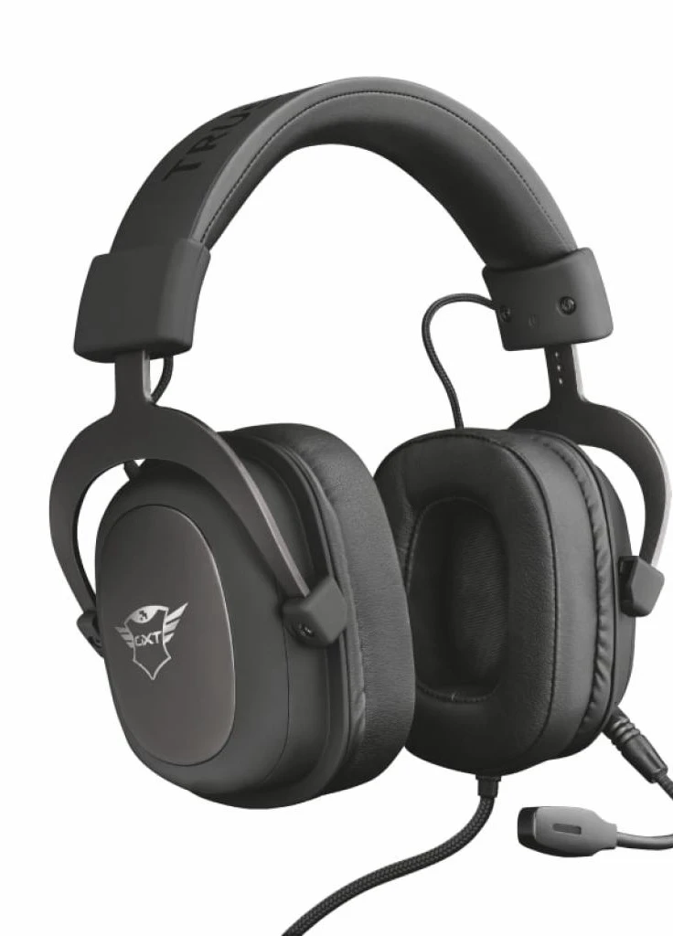 Наушники GXT 414 Zamak Premium Multiplatform 3.5mm BLACK (23310) Trust (207366531)