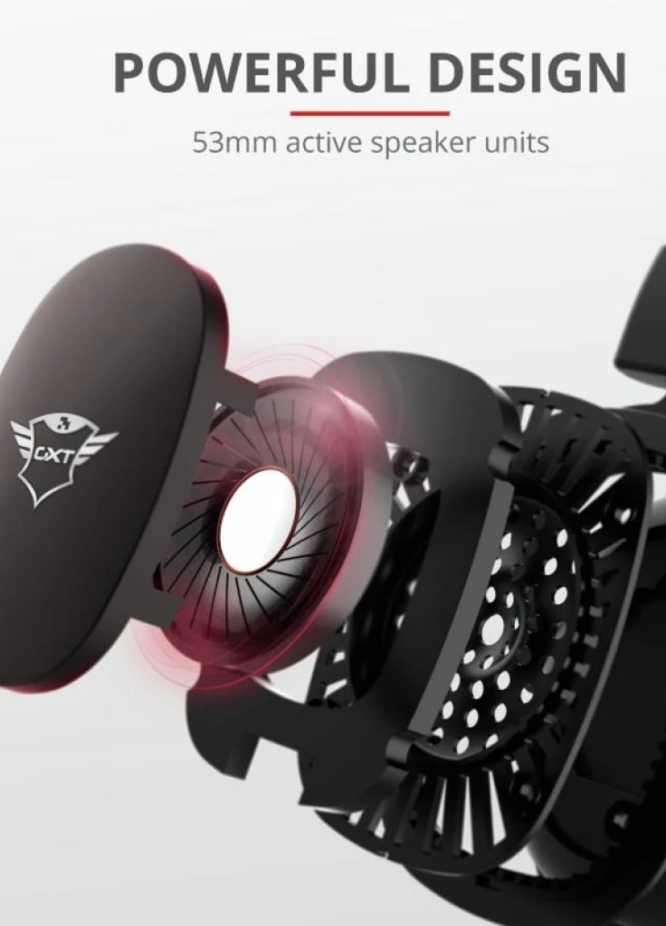 Наушники GXT 414 Zamak Premium Multiplatform 3.5mm BLACK (23310) Trust (207366531)
