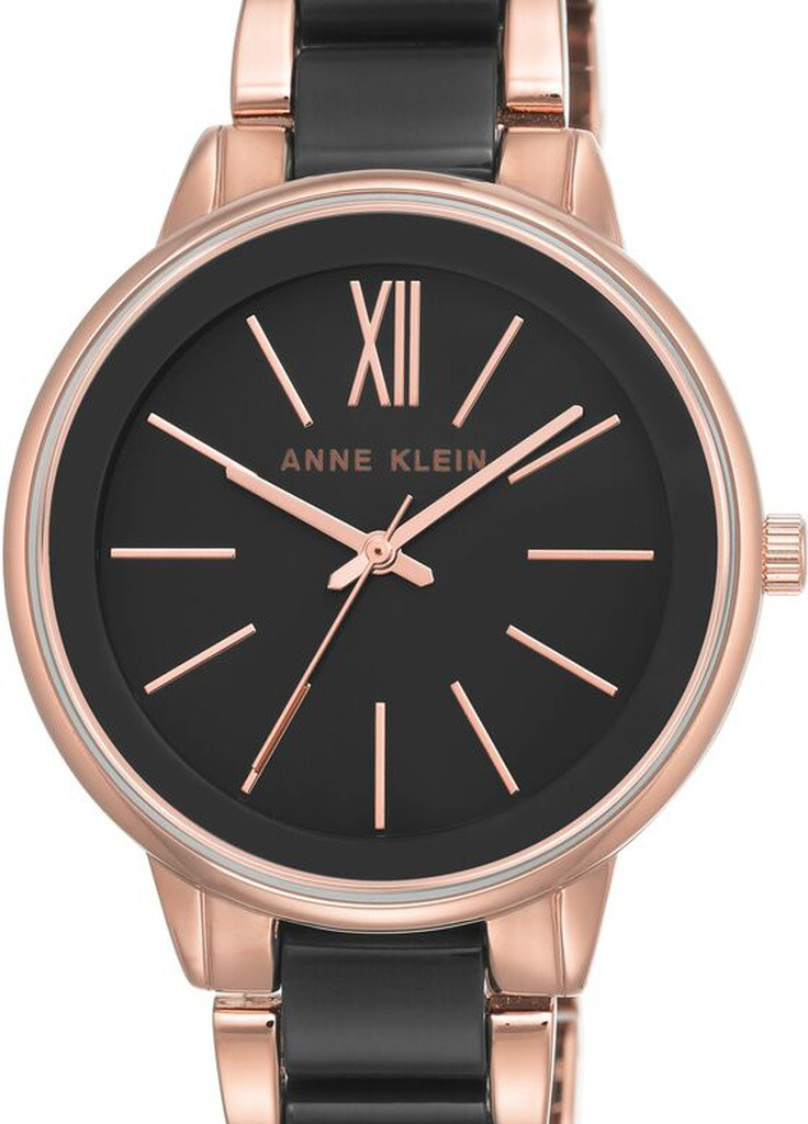 Часы AK/1412BKRG кварцевые fashion Anne Klein (229053092)