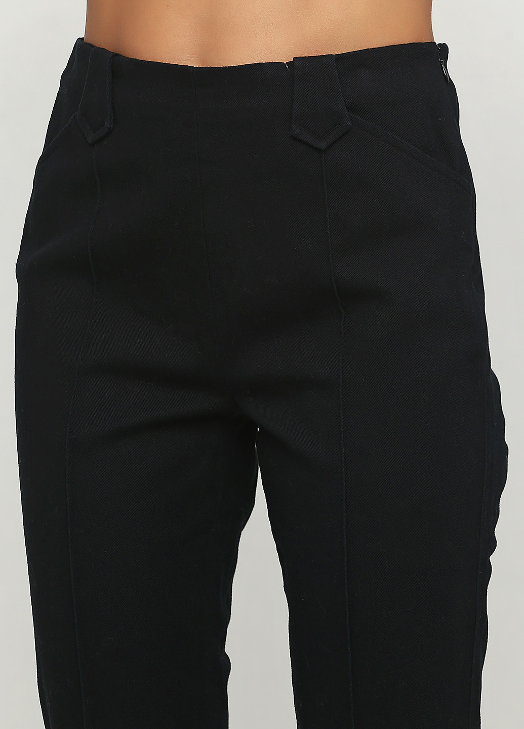 Черные джинсовые демисезонные клеш брюки Ralph Lauren