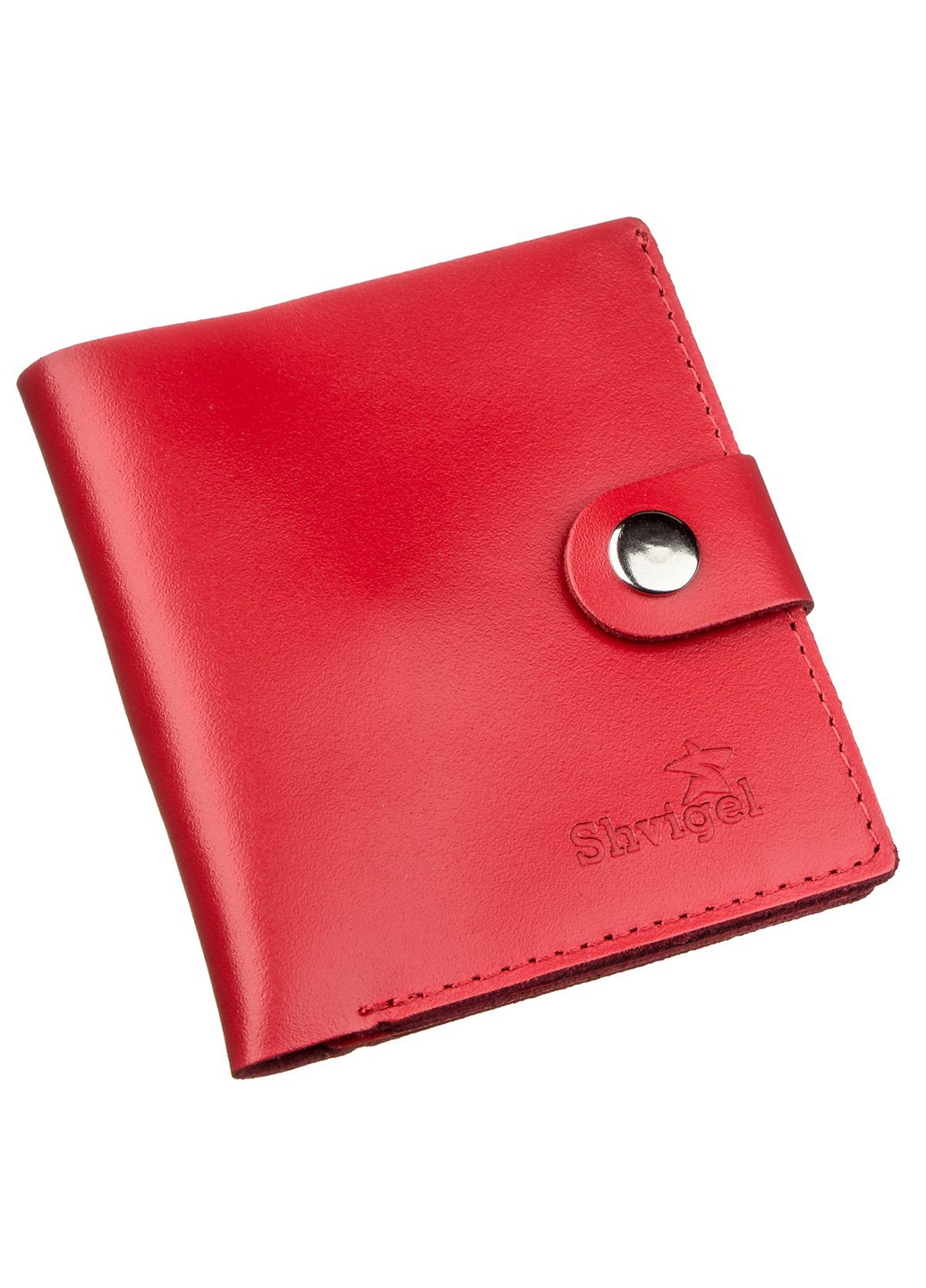 Женский кожаный кошелек 10х8,5х1 см Shvigel (252130613)