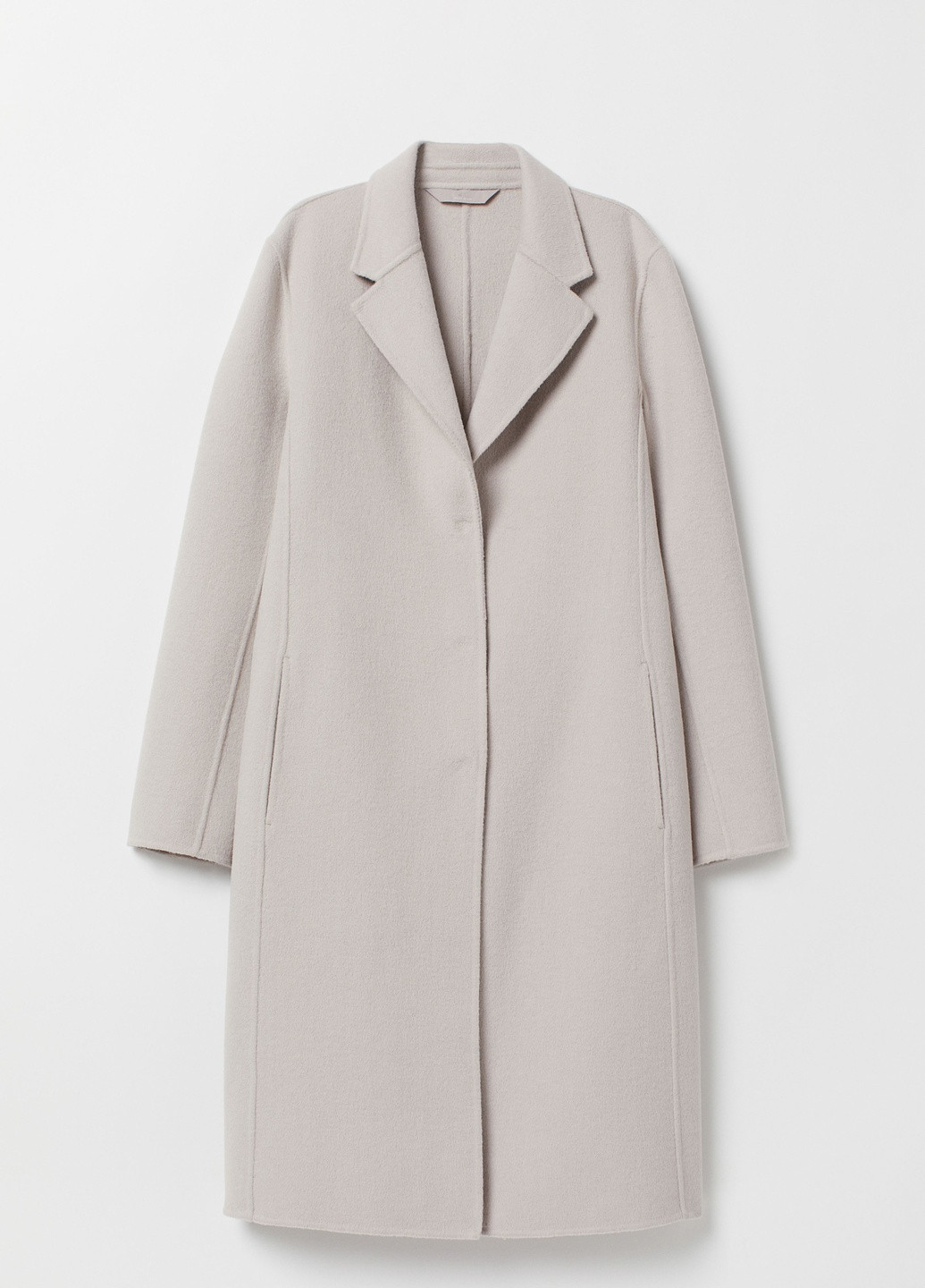 Світло-сіре демісезонне Пальто H&M
