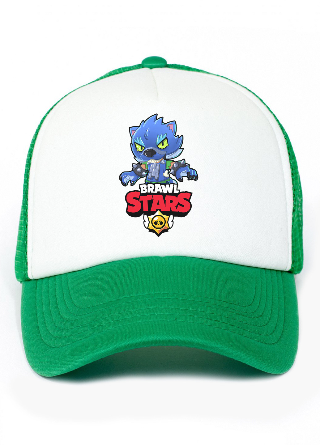 Кепка Тракер детская Леон Волк Бравл Старс (Leon Wolf Werewolf Brawl Stars) (33404-1014) MobiPrint (220769836)