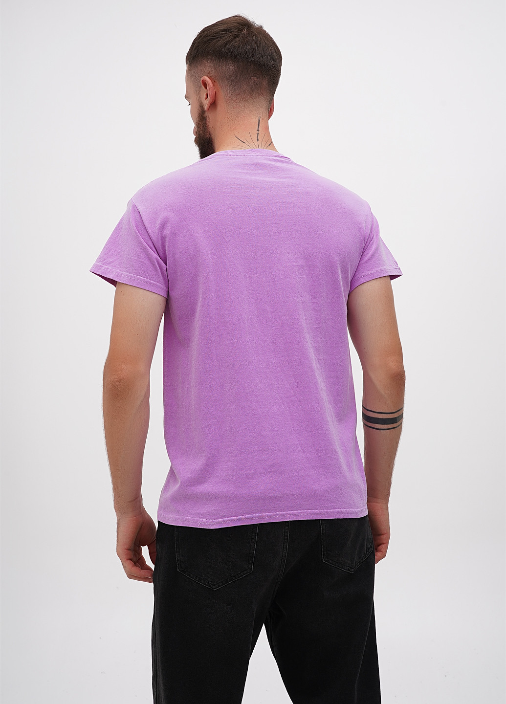 Фіолетова футболка Gildan