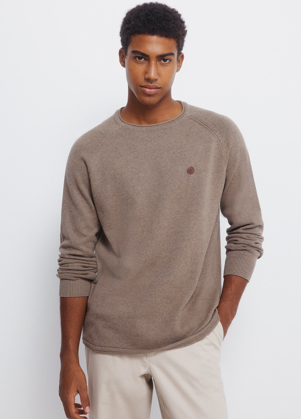 Бежевий демісезонний джемпер джемпер Springfield